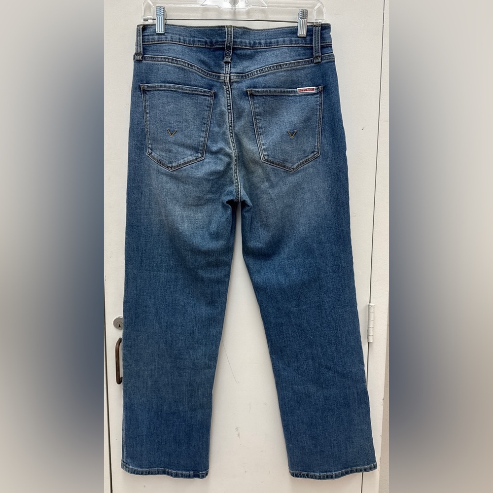 Hudson Women’s Noa Mercy High Rise Straight Leg Ankle Jeans Size 28 Cropped - Picture 9 of 10